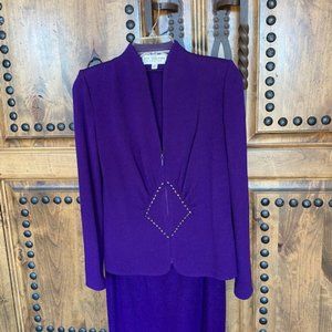 St John knit cocktail suit